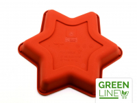 Silikonform mittel Stern