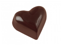 Schokoladenform Herz 24mm