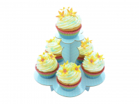 Cupcake Etagere blau