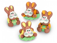 Osterhasen 3D Zucker 4 Stck