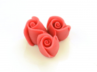 Marzipan-Rosen klein rot 36 Stck