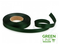 Satinband waldgrn 14mm, 30 Meter GREENLINE