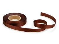 Satinband braun 14mm, 30 Meter