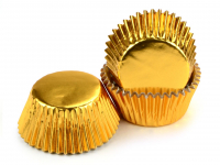 Muffinkapseln 50mm Alu gold 60 Stck