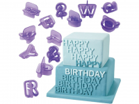 Wilton Alphabet-Number Cut-Outs Set 40er