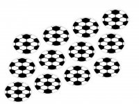 Cupcake Buttons Fußball 12 Stück
