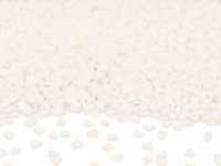 Streudekor Herzen mini wei 80g