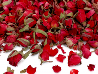 Rosenknospen rot, natur 10g