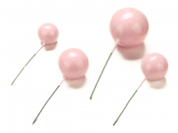 Bubbles Einstecker rosa 20 Stck
