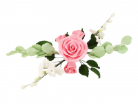 Feinzucker Bouquet Rosen pink