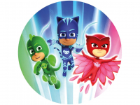 Tortenaufleger PJ Masks 2, rund 20cm