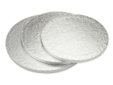 Cakeboard rund 30cm silber 5 Stück Cakeboard rund 30cm silber 5 Stück