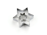 Ausstecher Stern mit Stern 5,5cm Ausstecher Stern mit Stern 5,5cm