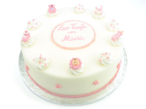 Torten-Set Taufe rosa Torten-Set Taufe rosa