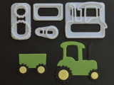 Ausstecher-Set Traktor Ausstecher-Set Traktor