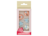 FunCakes Zuckerdekorationen Baby Jungen, 8er Set FunCakes Zuckerdekorationen Baby Jungen, 8er Set