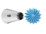 Wilton Garniertlle Nr. 6B Open Star Carded
