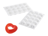 Silikonform Cupido Herz 30 Silikonform Cupido Herz 30