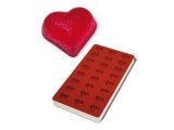 Silikonform Bonbon-Form Herz