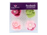 Culpitt Tortendeko Blumen & Blätter pink Culpitt Tortendeko Blumen & Blätter pink