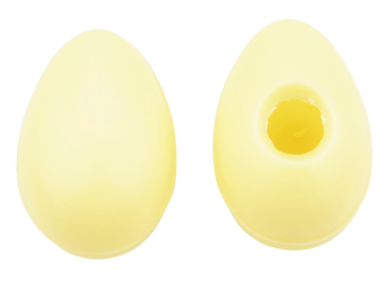 1 Folie Hohlkörper Medium-Eier Weiß