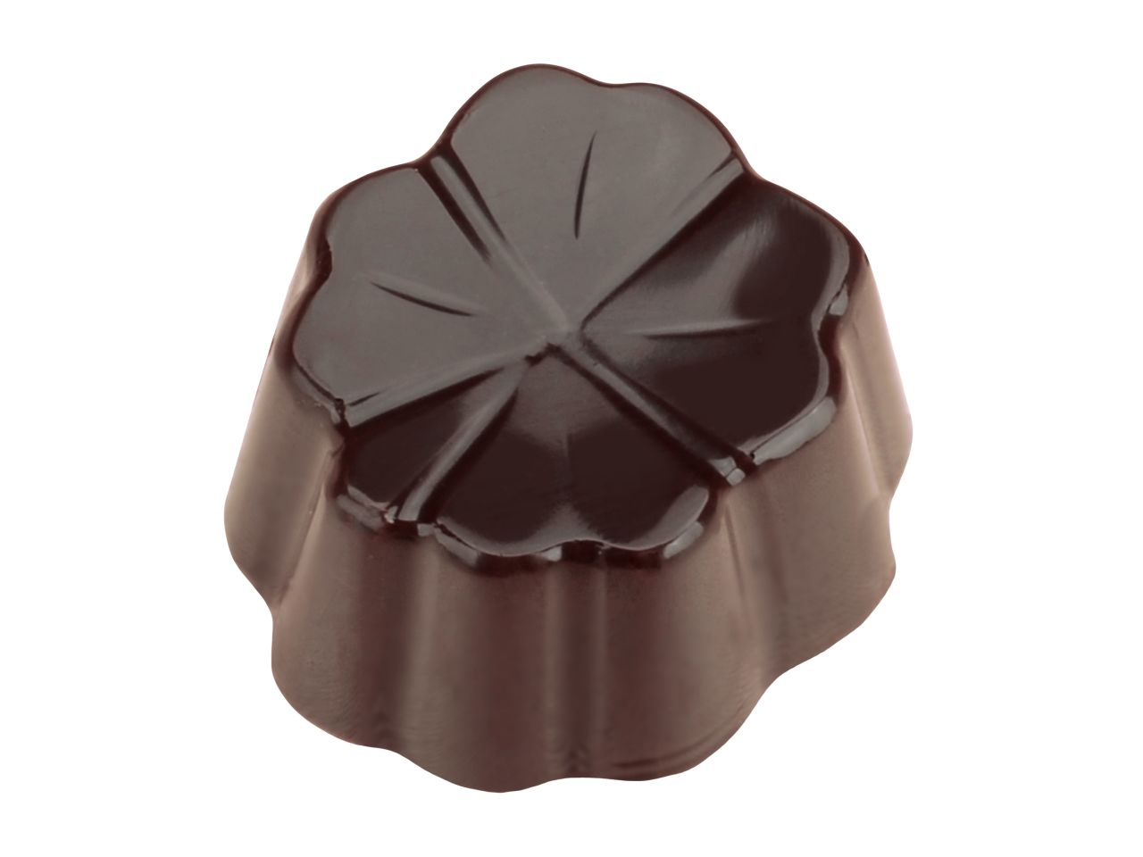 Schokoladenform Kleeblatt