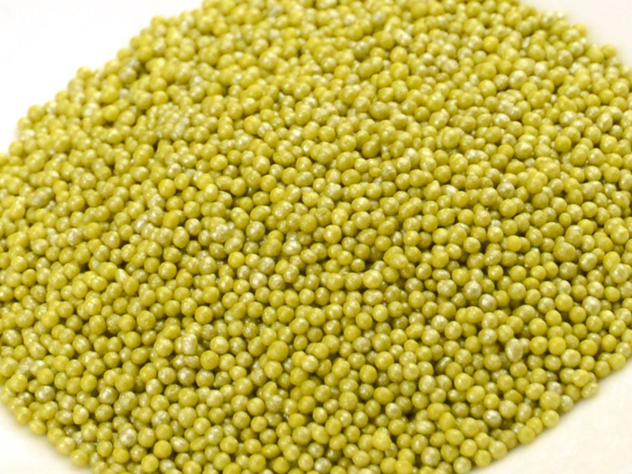 Mini-Perlen olive-glimmer 100g