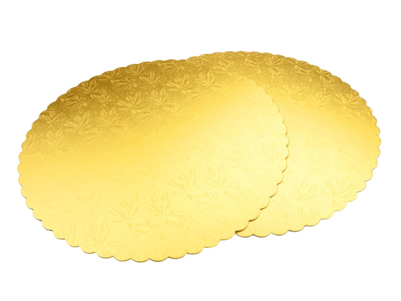 Cakeboard 34cm gold 2 Stück