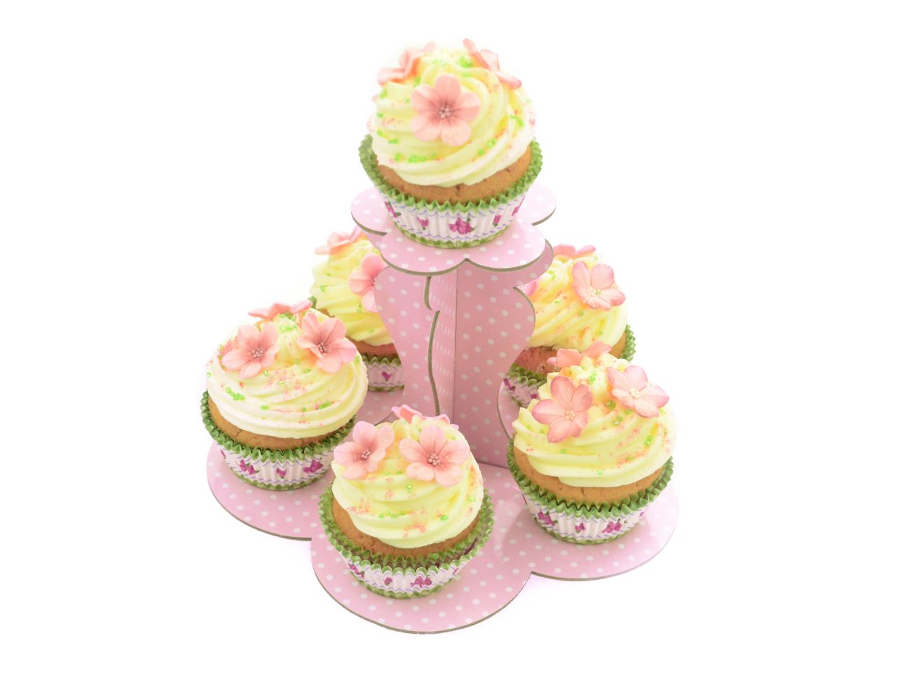 Cupcake Etagere pink