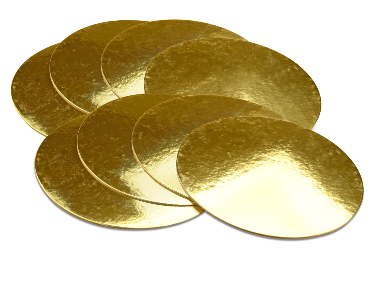 Golden Plate 20cm gold glänzend 8 Stück