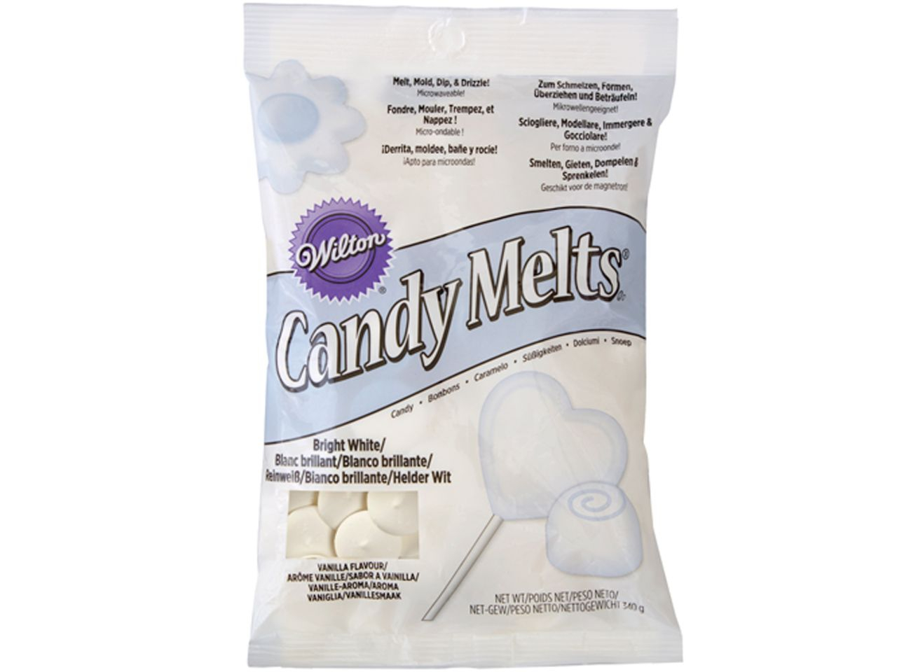 Wilton Candy Melts Bright White 340g