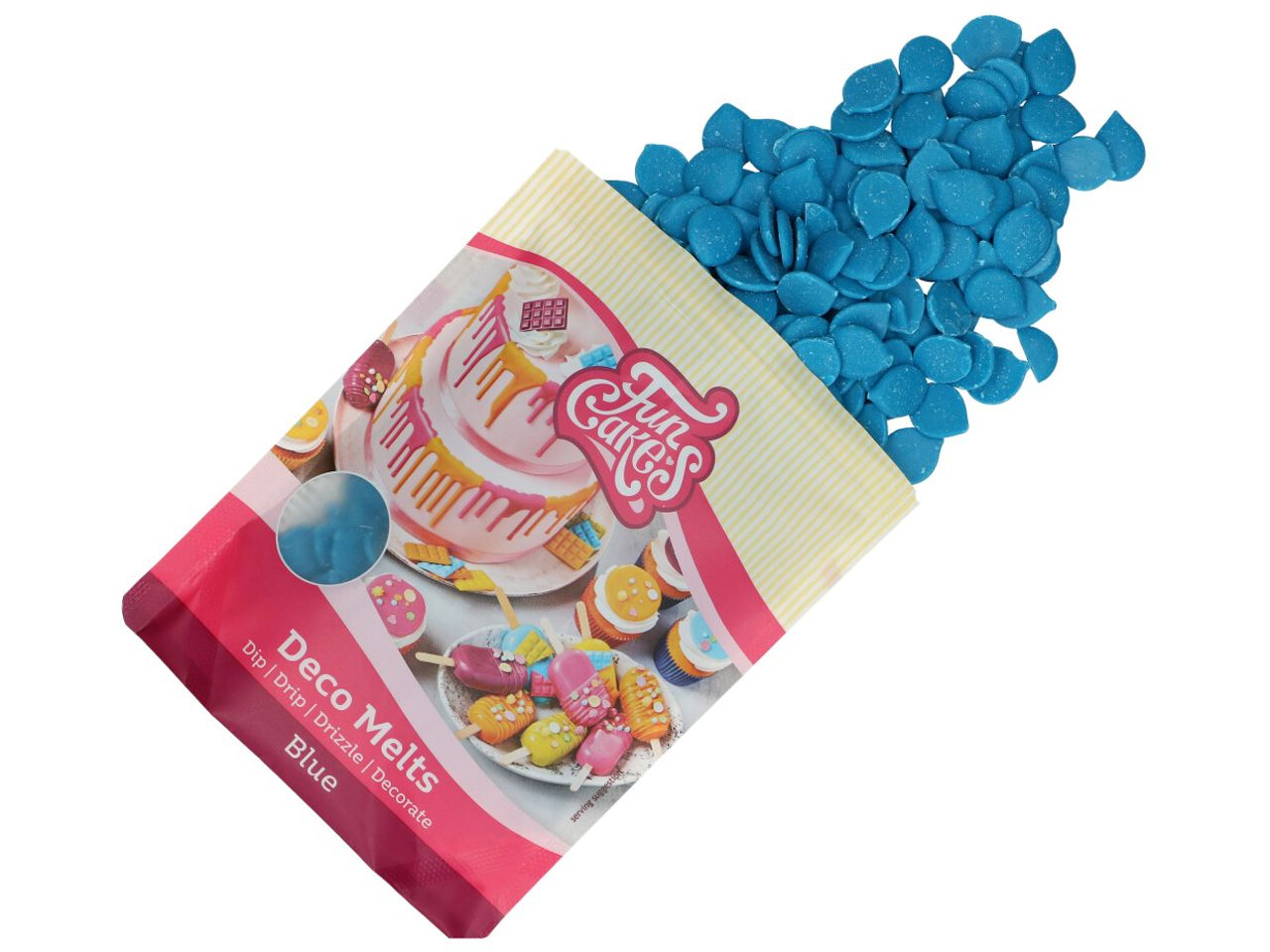 FunCakes Deco Melts Blau 250g