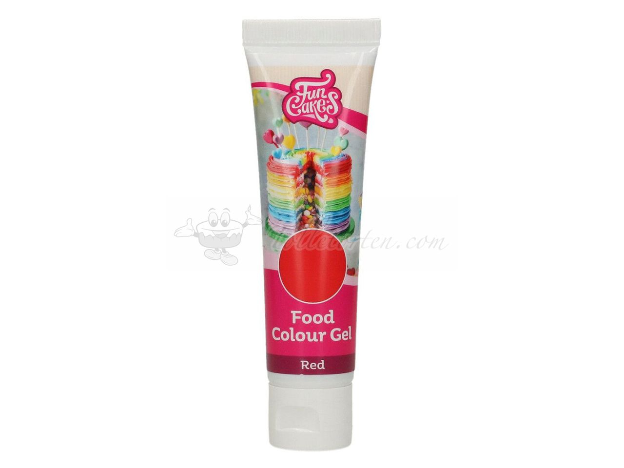 FunCakes Gelfarbe Rot 30g