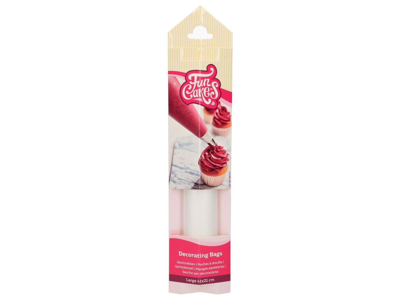 FunCakes Einweg-Spritztten 41cm, 10 Stck