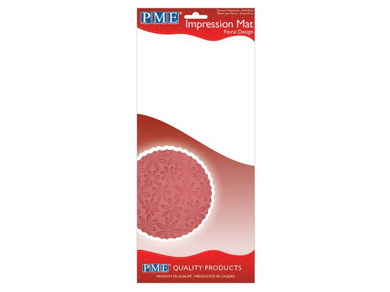 PME Impression Mat Floral