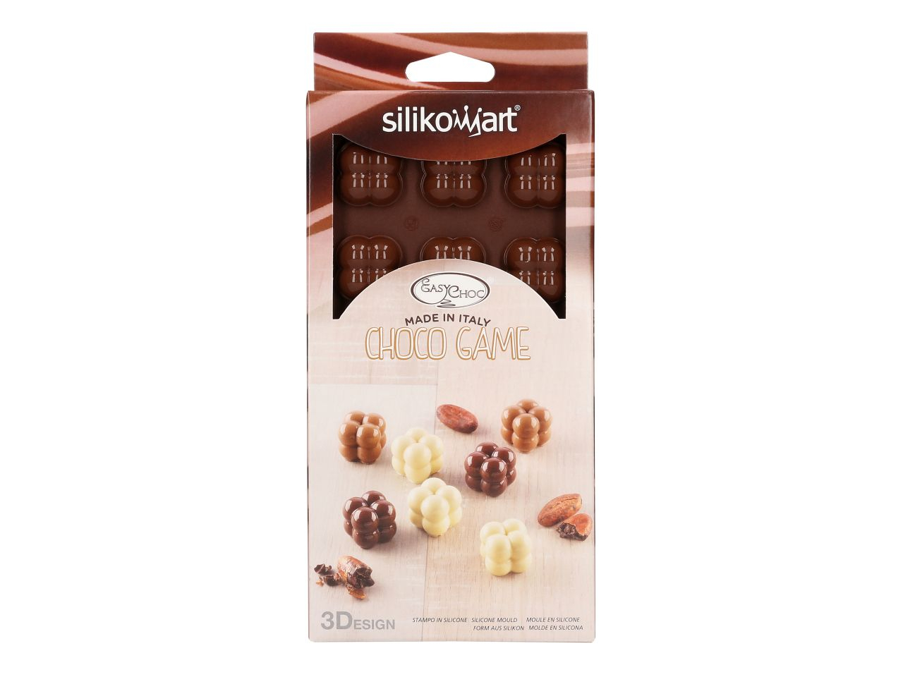 Silikon-Pralinenform Choco Game