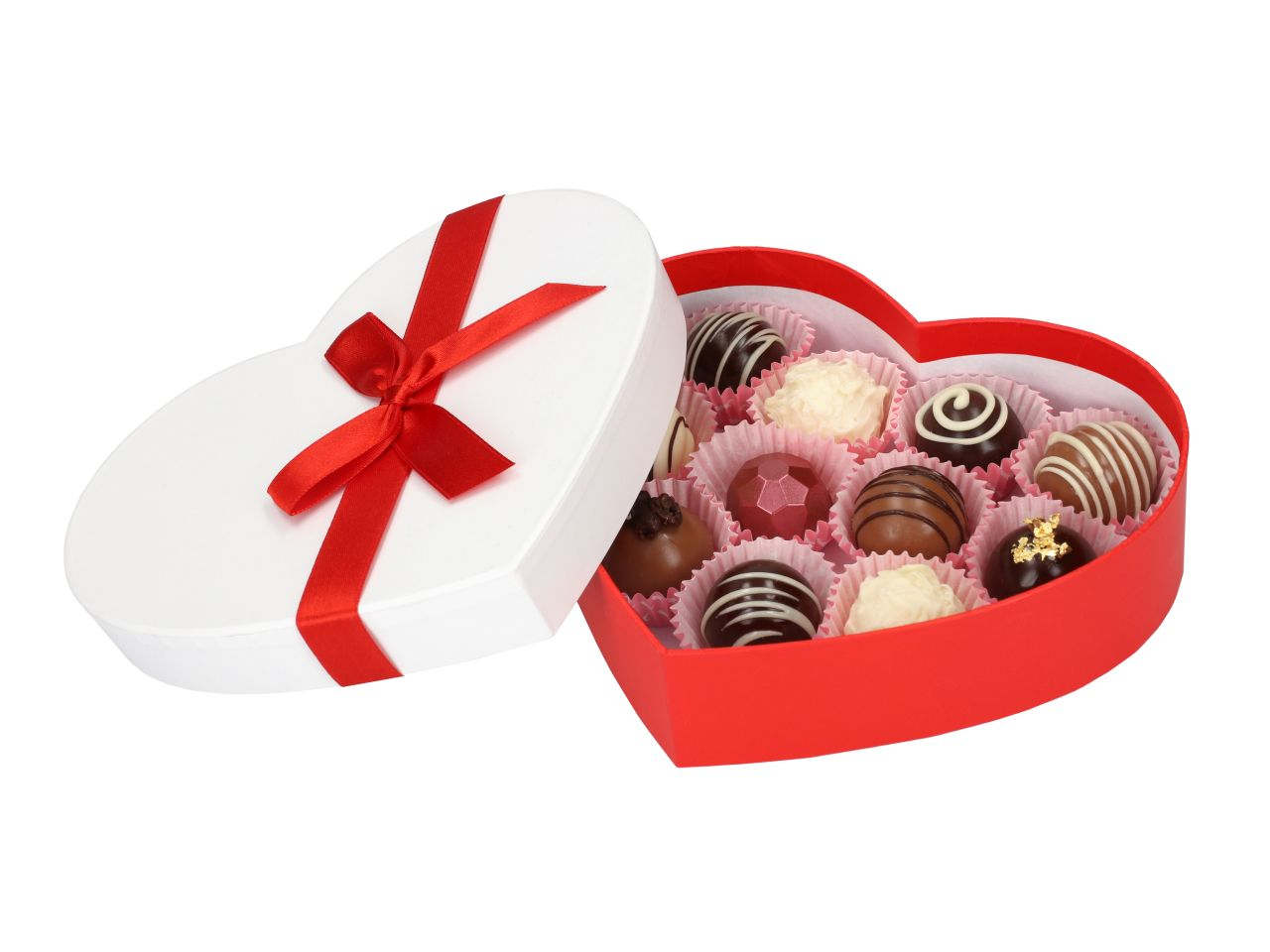 Chocolate Case Heart fr 11 Pralinen