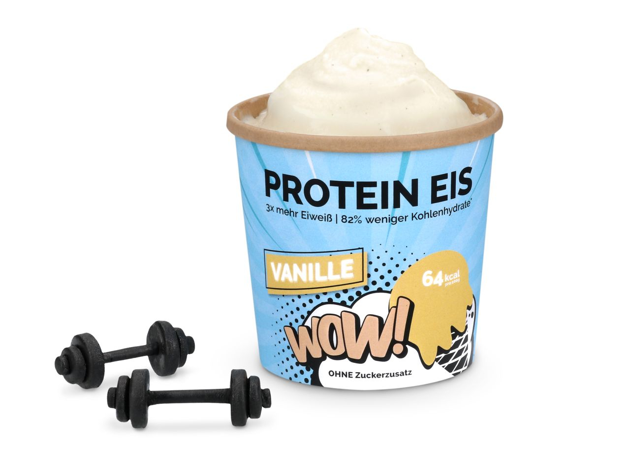 Protein Eis Vanille 65g