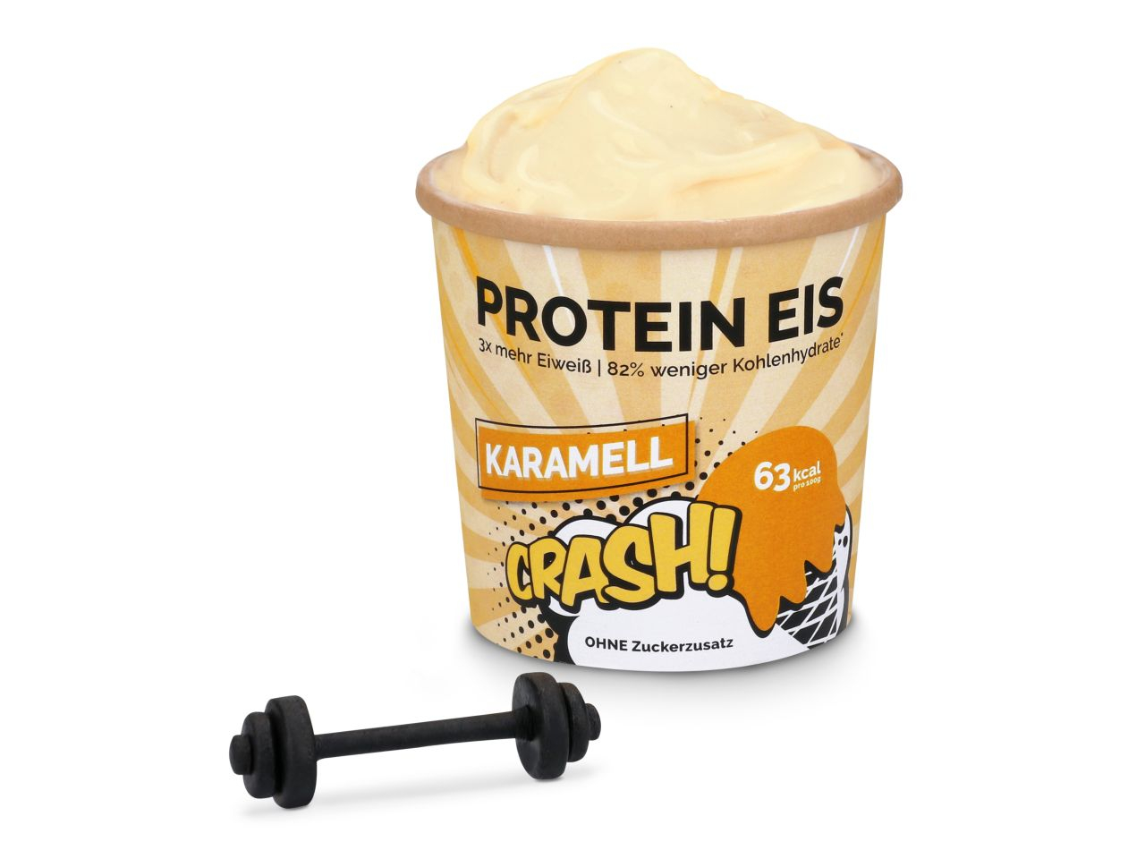 Protein Eis Karamell 65g