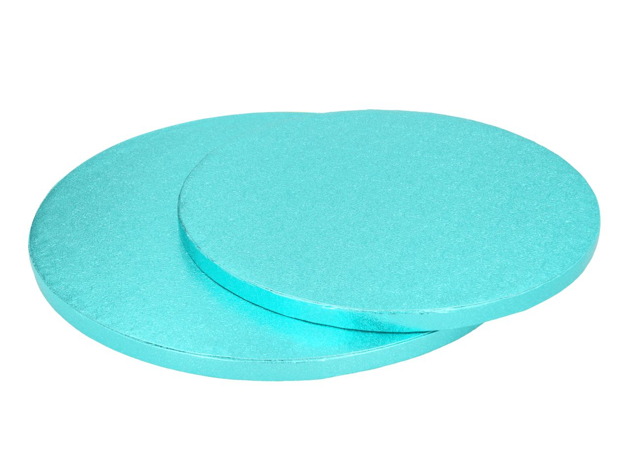 Cakeboard rund 30cm babyblau