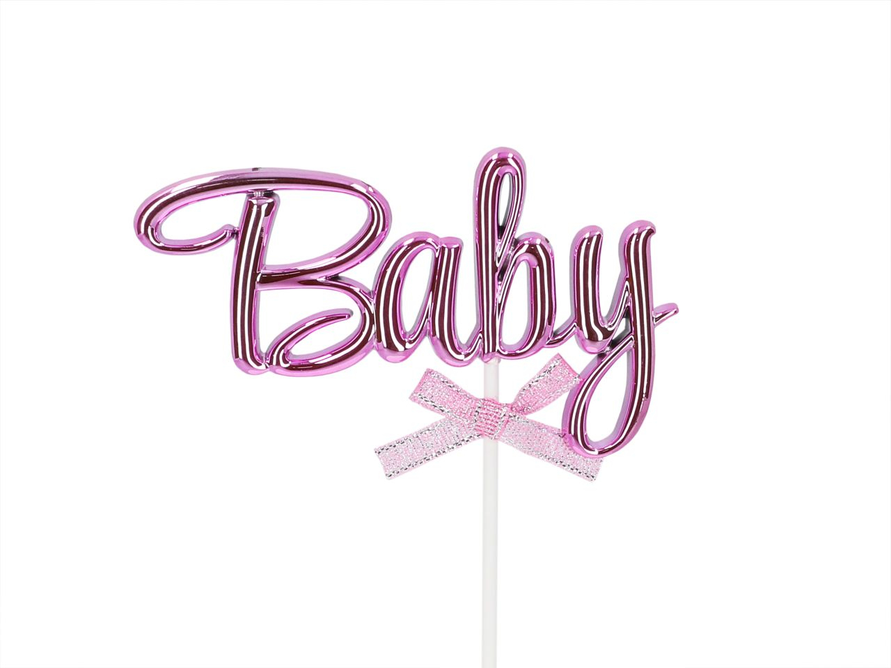 Cake Topper Baby pink 3D