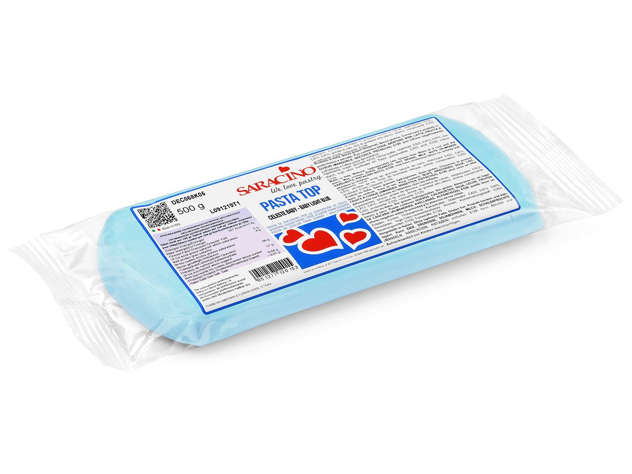 Saracino Fondant Pasta Top babyblau 500g