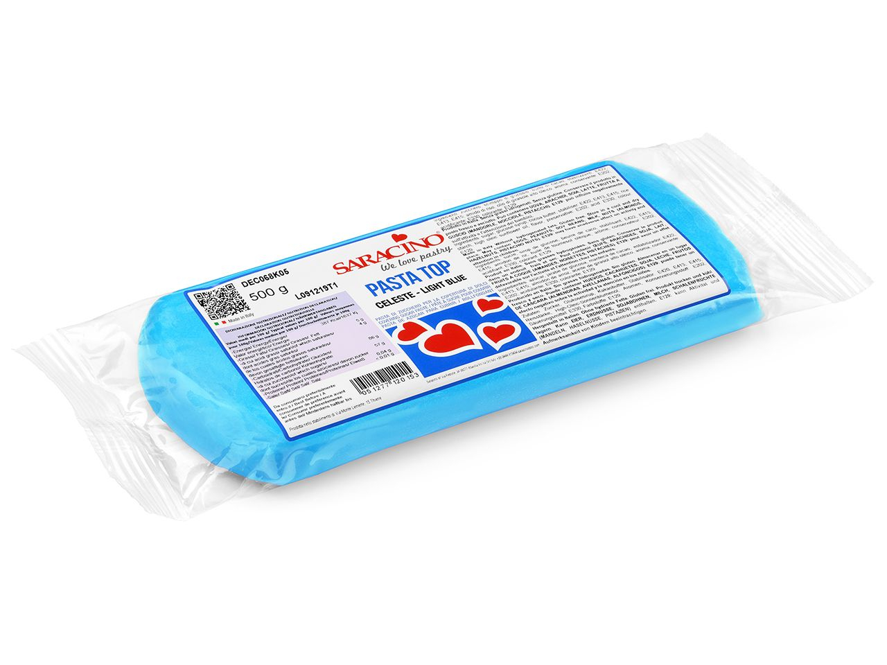 Saracino Fondant Pasta Top hellblau 500g