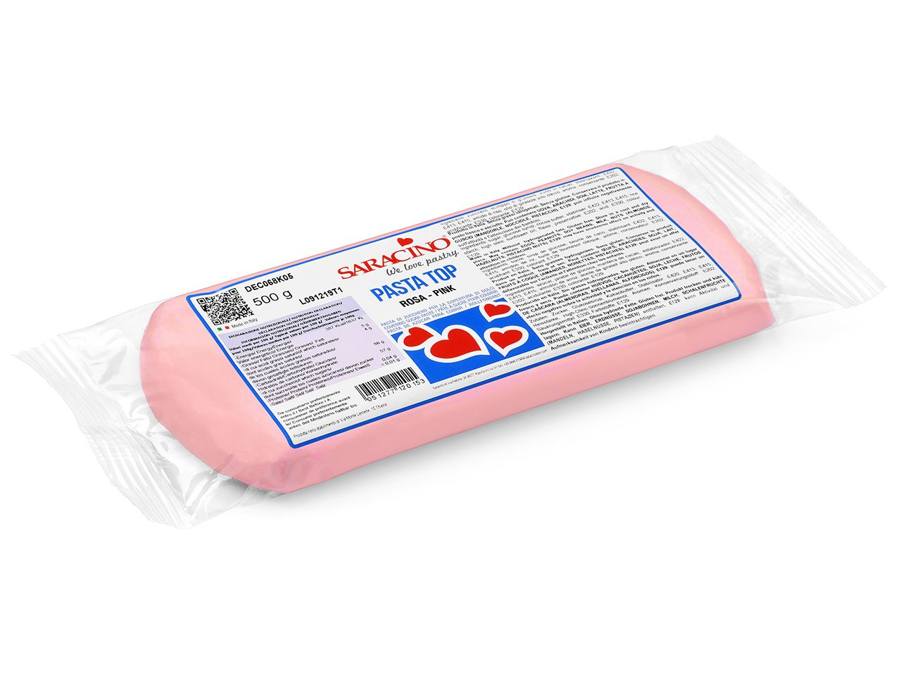 Saracino Fondant Pasta Top rosa 500g