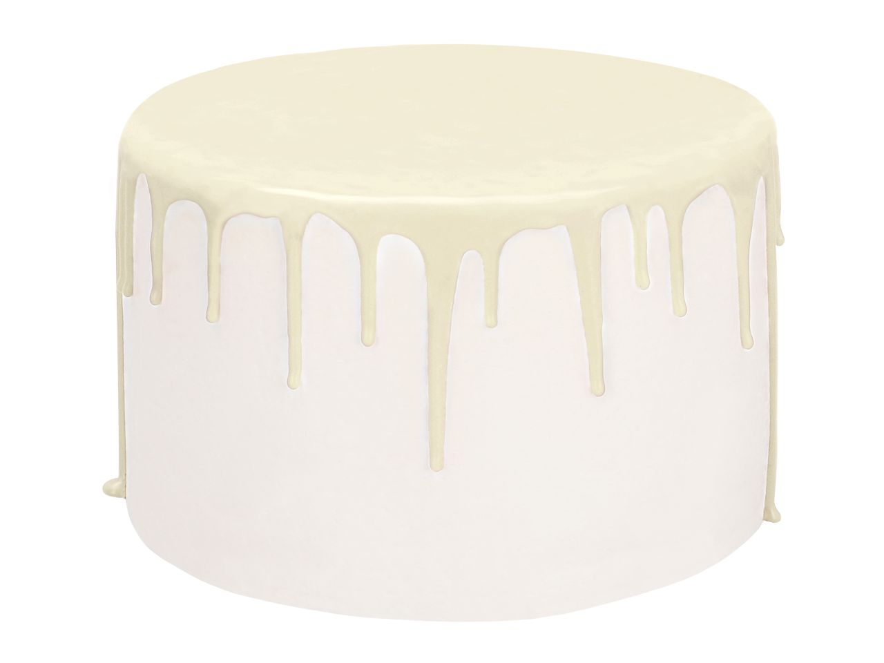 Cake Drip Glasur Pearl White 250g