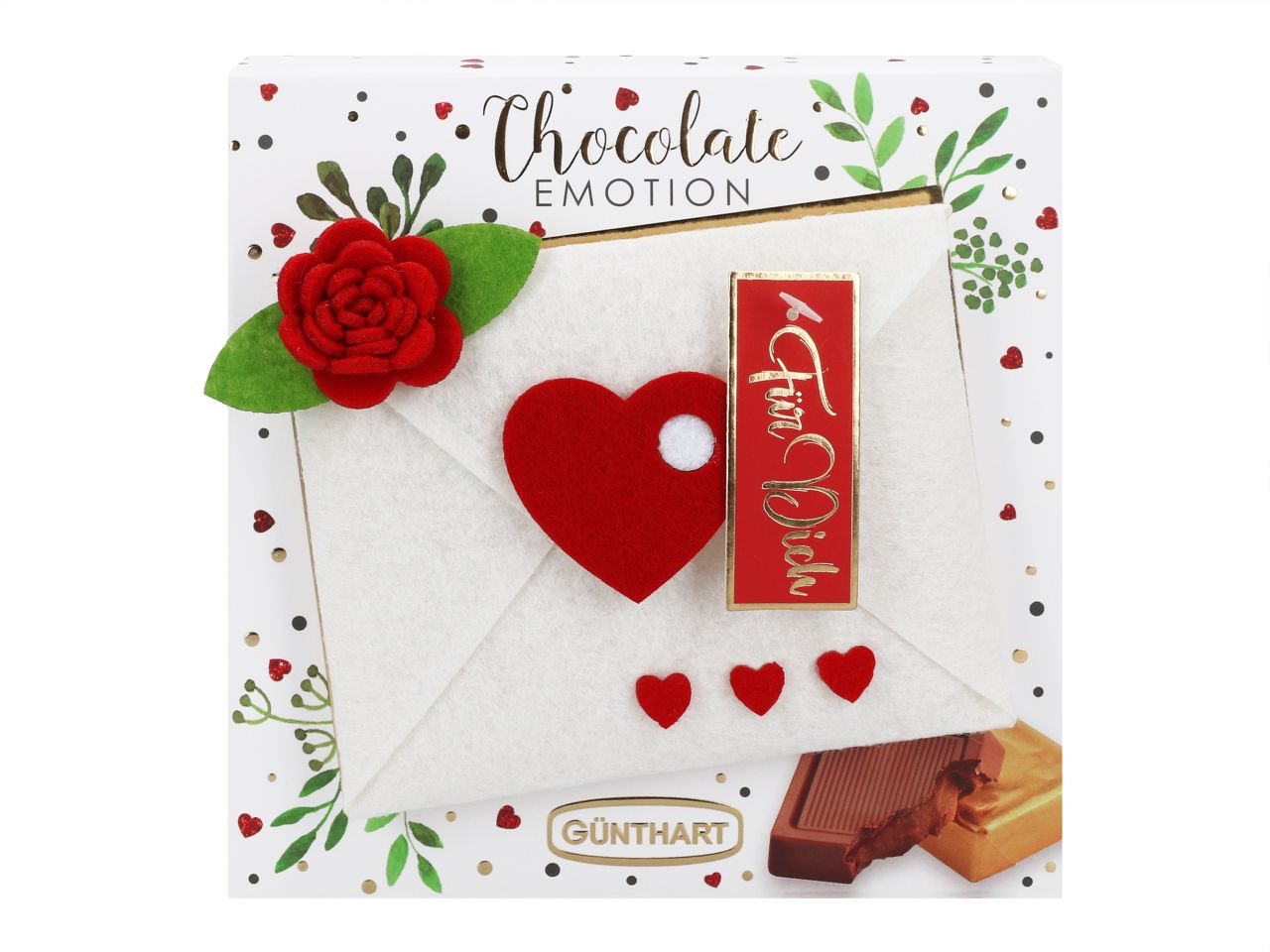 Nougat-Pralinen Chocolate Emotion Umschlag 92g