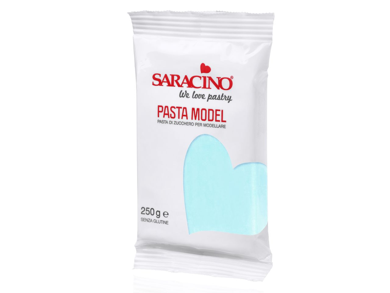Saracino Modellierfondant Pasta Model Light Baby Blue 250g