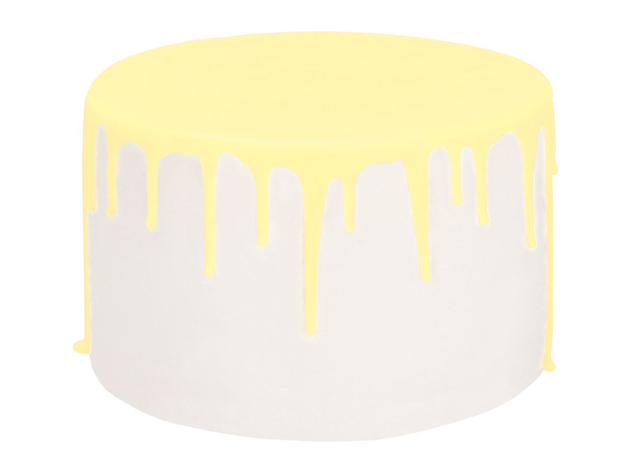 Cake Drip Glasur Pastel Yellow 250g