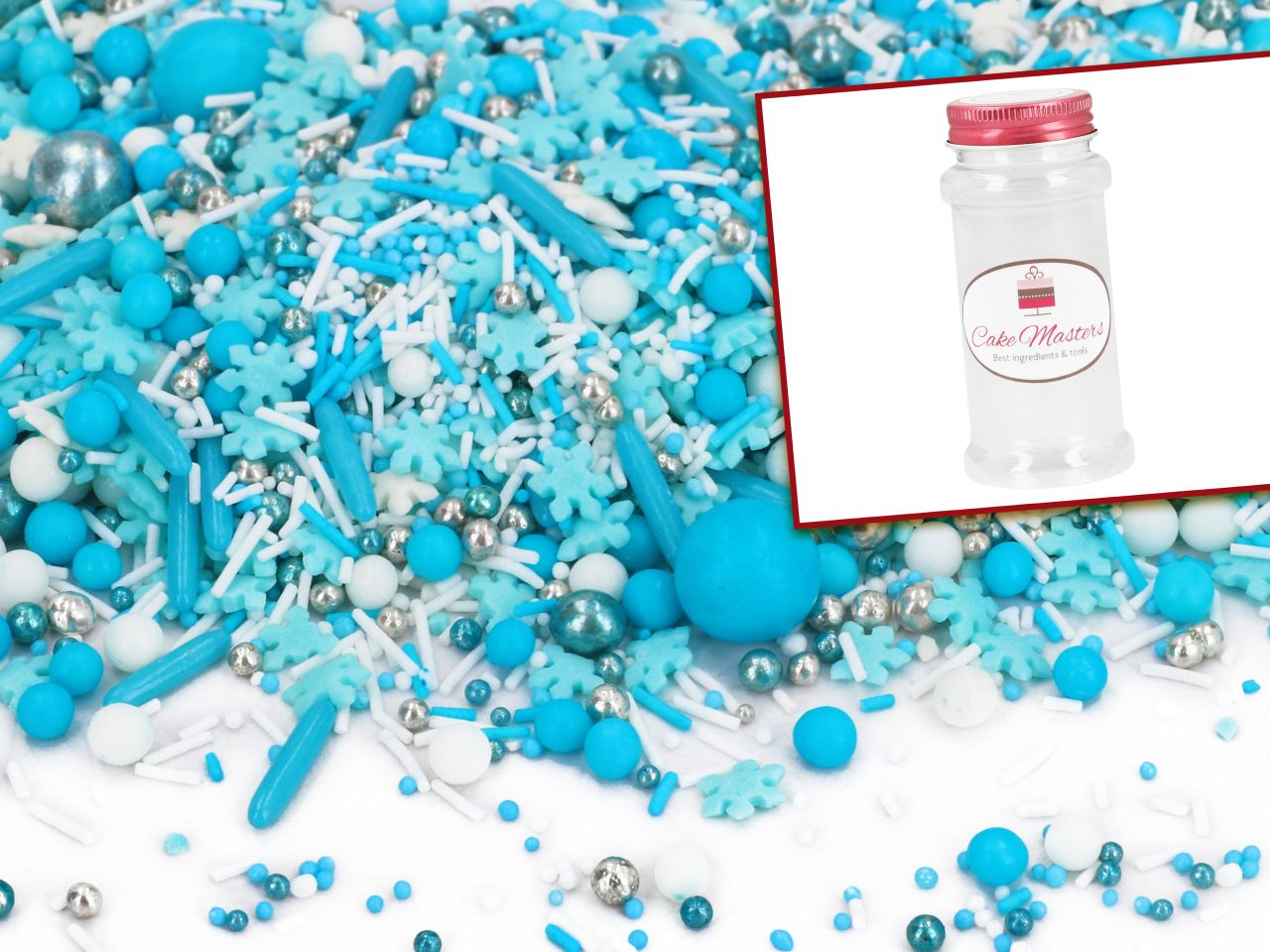 Sprinkles Ice Crystals 80g mit Vorratsdose