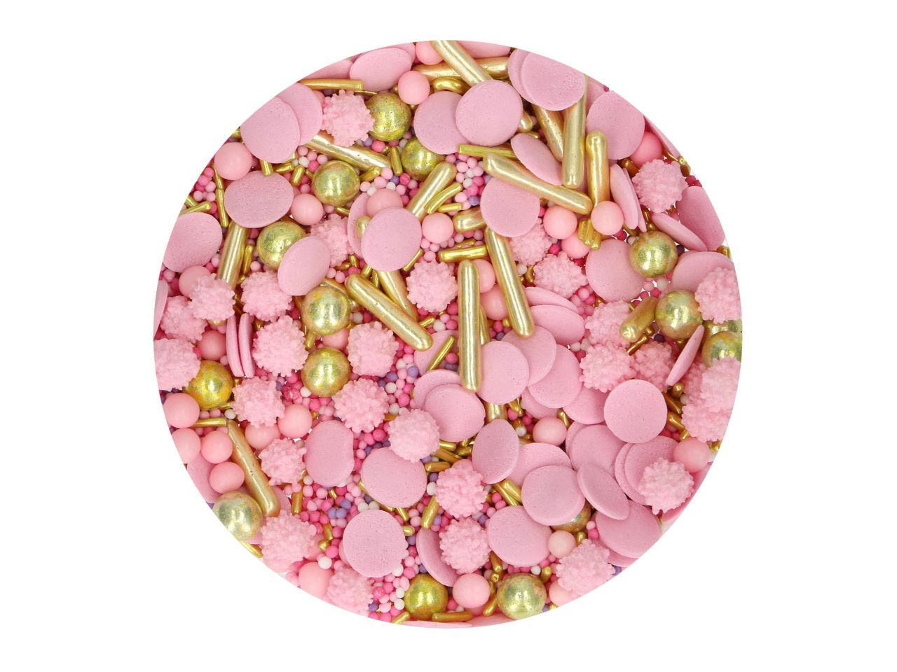 Sprinkles Glamour Pink-Mix Zuckerstreusel 65g